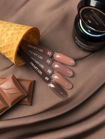 Жидкий бескислотный гель Enigmanic SMART gel 49 15 мл.