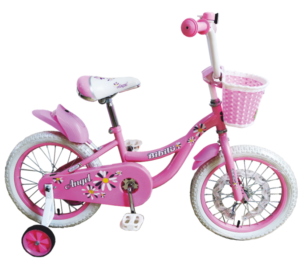 Велосипед 16" BIBITU ANGEL, розовый