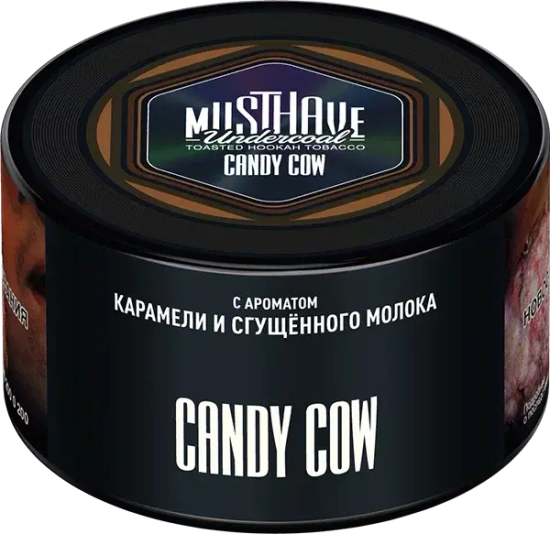 Табак для кальяна Must Have Undercoal 25г Candy Cow (Карамель и Сгущеное молоко)