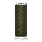 Нитки универсальные Gutermann Sew-all 100 (200 метров), 5 кат. | 399 серо-оливковый хаки