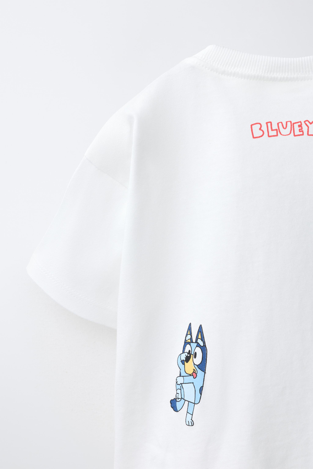 ZARA ФУТБОЛКА BLUEY © LUDO STUDIO, БЕЛЫЙ