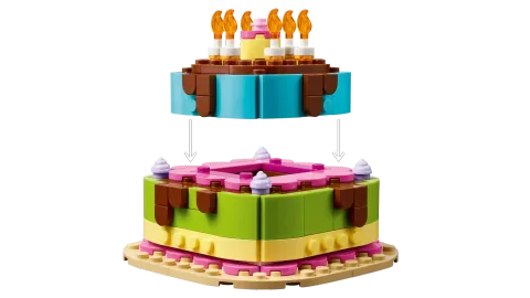 Конструктор LEGO 40815 Торт на день рождения