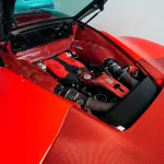 Карбоновая центральная крышка замка двигателя для Ferrari 488 GTB Spider 2015-2020 Феррари