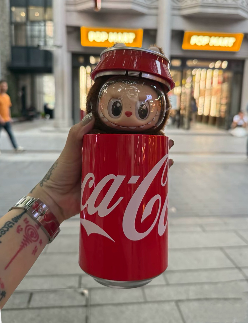 Pop Mart Labubu The Monsters Coca Cola Series Happy Factor (PPMT-2412-0028)