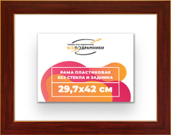 Рама 29,7x42 для картин и фотографий
