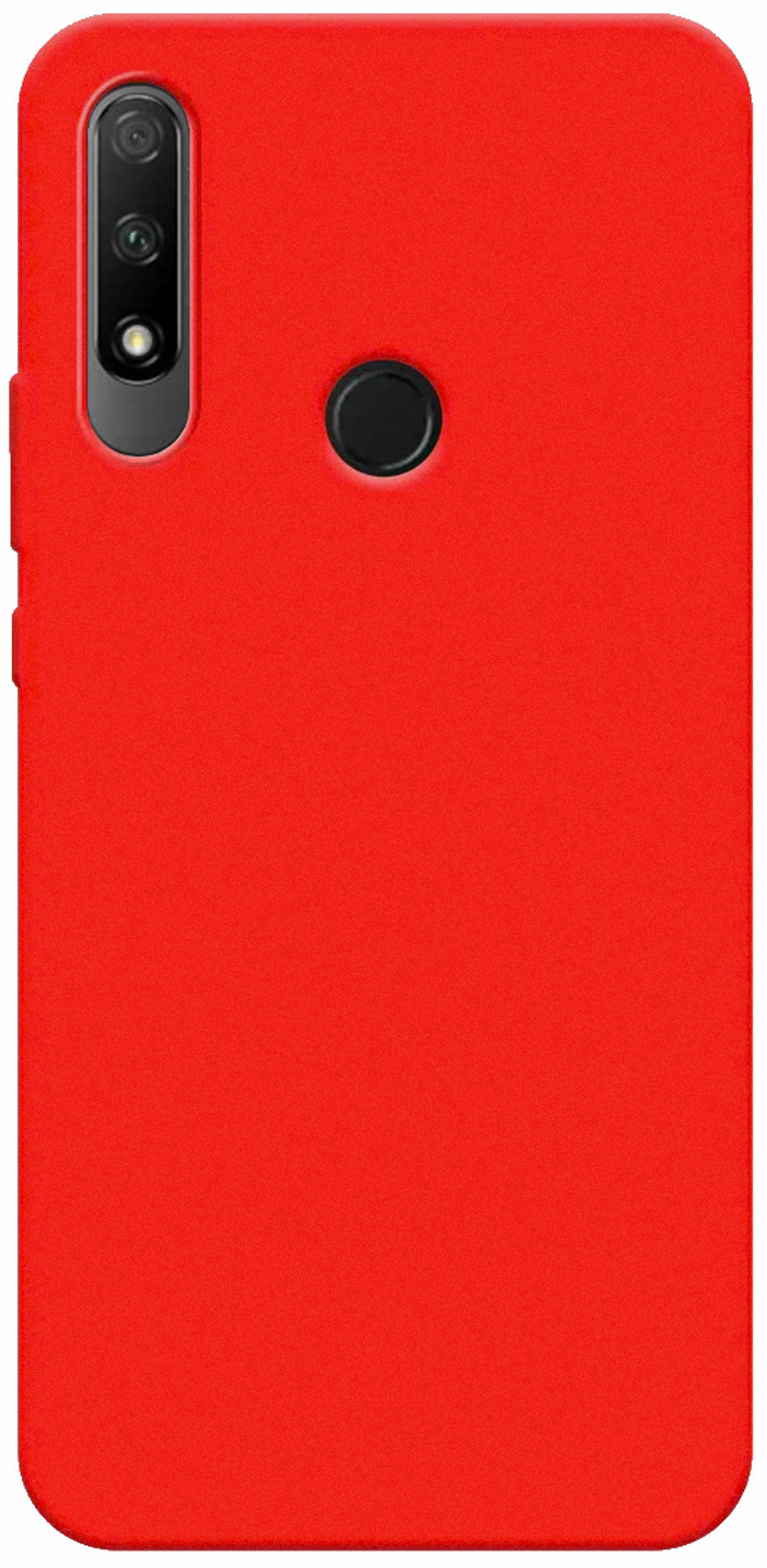 Мягкий Soft Touch чехол из силикона для HONOR 9X / 9X PREMIUM / P SMART Z с бархатной подкладкой