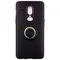 Чехол AUTO FOCUS (с держателем кольцом) OnePlus 6 (Black)