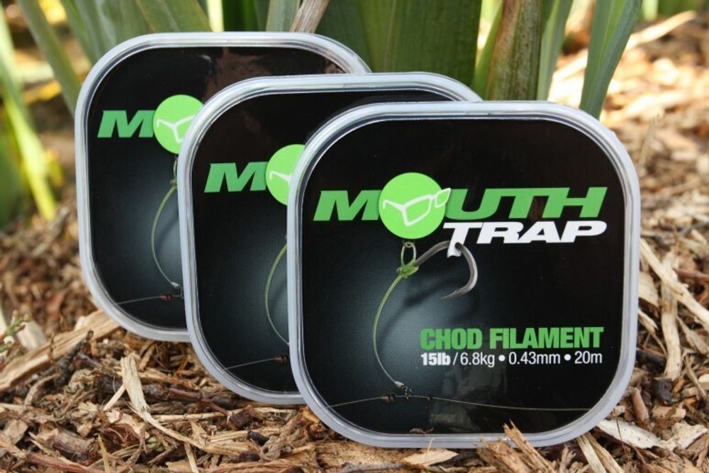 KORDA Поводковый материал Mouth Trap 20lb 0.47мм 20м