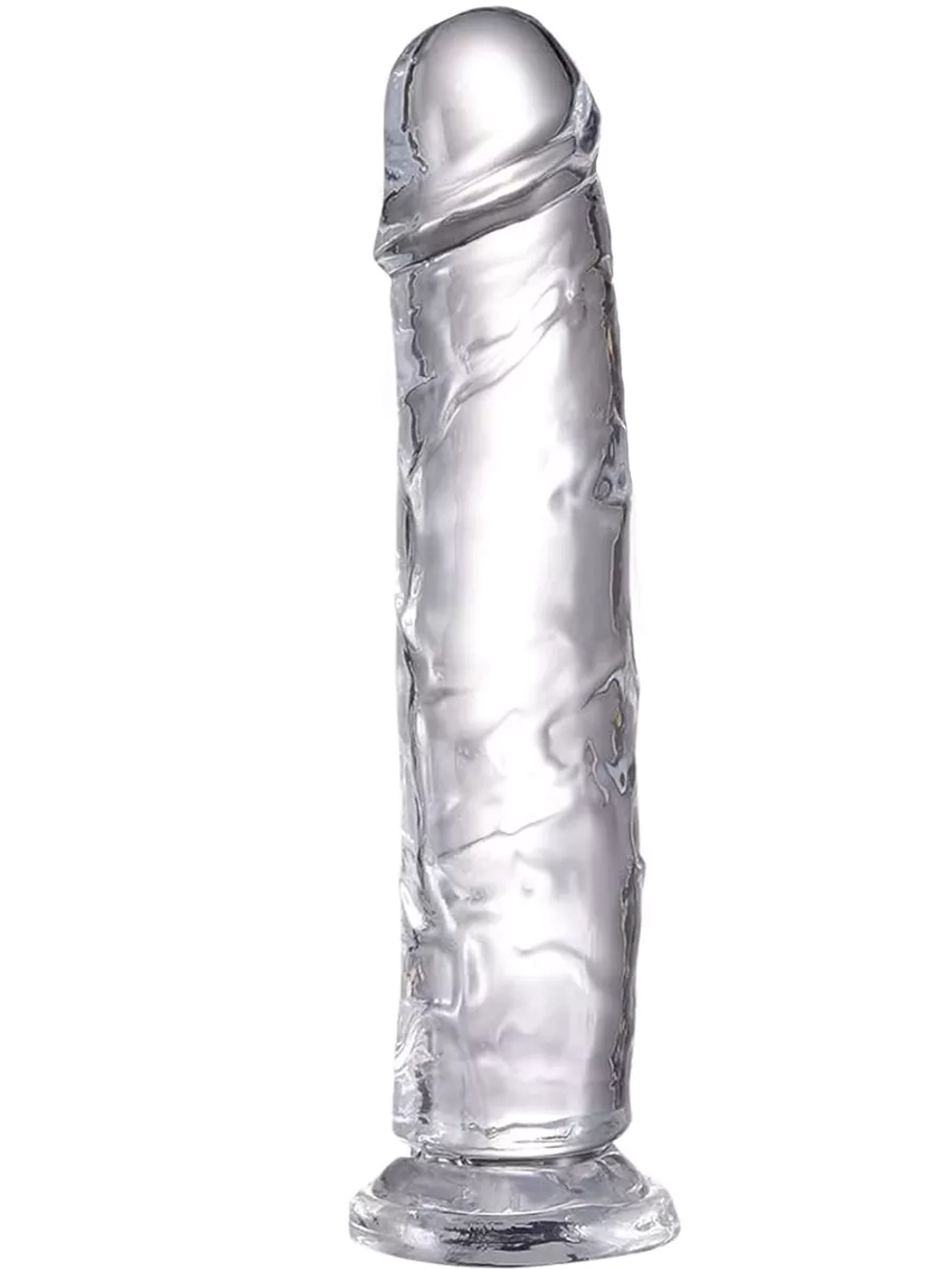 Фаллоимитатор Helper, (18,5 x 3.5; Рабочая 14 см; Прозрачный)