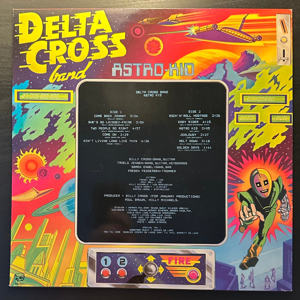 Delta Cross Band ‎– Astro-Kid (Дания 1982г.)