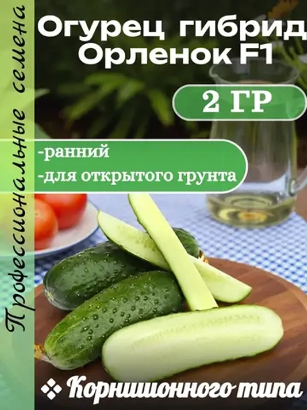 Семена Огурец гибрид ОрлёнокF1 2 гр