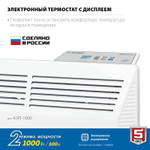 ЗУБР ПРО серия 1 кВт, электрический конвектор, Профессионал (КЭП-1000)