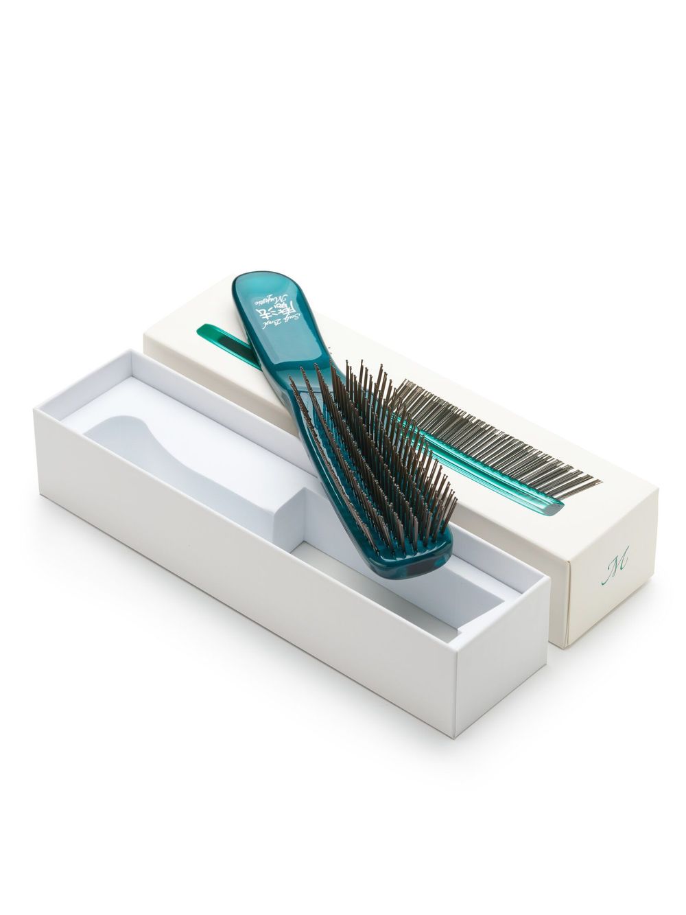 Расческа Majestic Scalp Brush изумруд