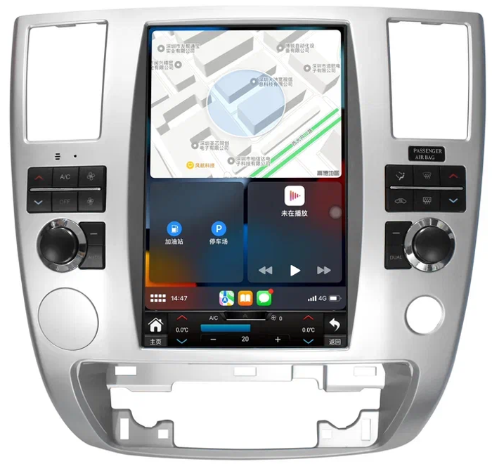 Магнитола для Infiniti QX56 JA60 2007-2010 - Kuberg DH QLed, Android 13, Быстрейшая, CarPlay, 4G SIM-слот