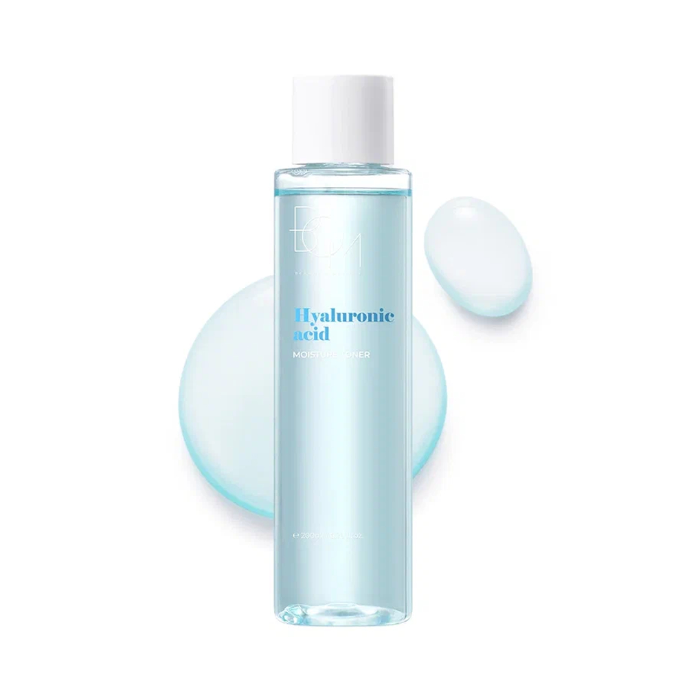Beauty Of Majesty (BOM) Увлажняющий тоник с гиалуроновой кислотой-HYALURONIC ACID MOISTURE TONER,200 мл