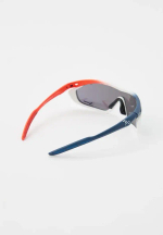 Спортивные очки 720armour Analog Pro / Matte Dark Grey Blue / Matte Neon Red Orange / Matte White Gasket / Smoke Full Blue White Lens