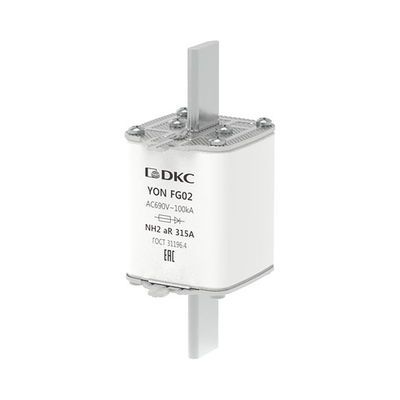 Предохранитель YON ножевого типа FG2 315А 690V характеристика aR