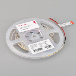 Светодиодная лента RT-A160-5mm 24V Day5000 (15 W/m, IP20, 2835, 5m) (Arlight, Открытый) 037811
