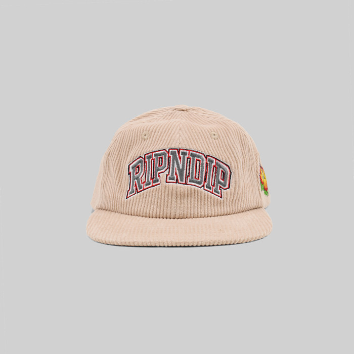 Кепка Ripndip Summer Friends 6 Panel Corduroy Snapback артикул:RND10131 - купить в магазине Дайс