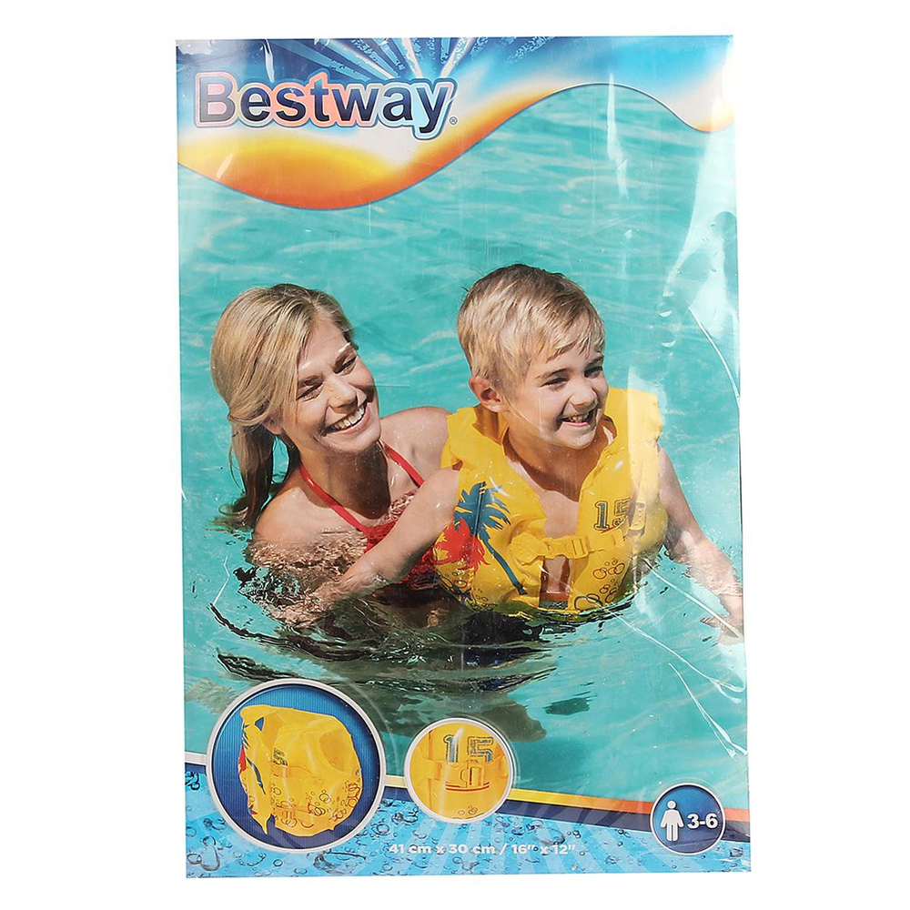 Жилет для плавания ТРОПИКИ 41см*30см (BESTWAY)