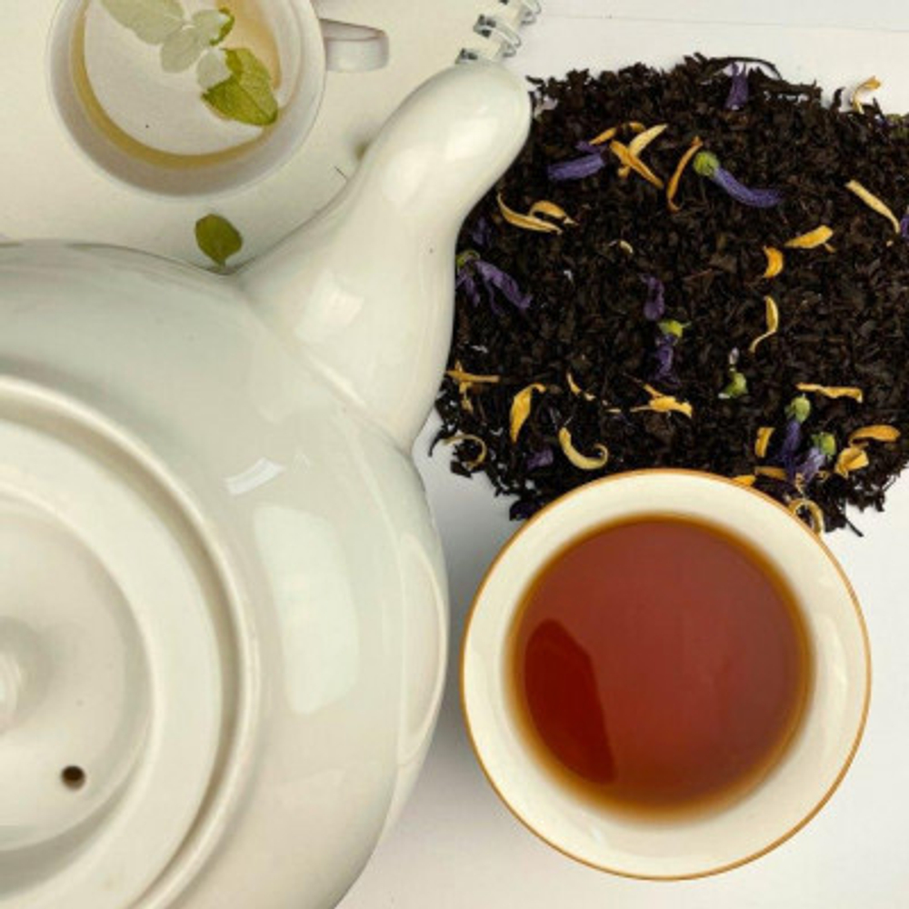 Черный чай BERRY-TEA "Граф Грей" | 18гр под стакан | Эконом