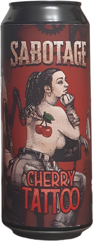 Пиво Саботаж Черри Тату / Sabotage Cherry Tattoo 0.45 - банка