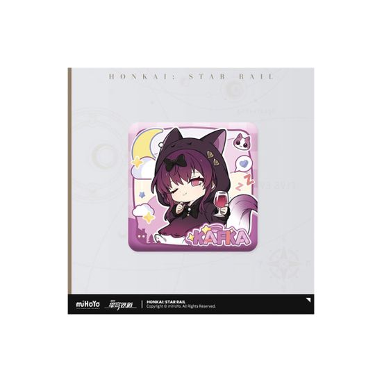 Значок Honkai Star Rail Girls' Dorm Chibi Series Кафка 6942630825759 — дополнительное промо товара