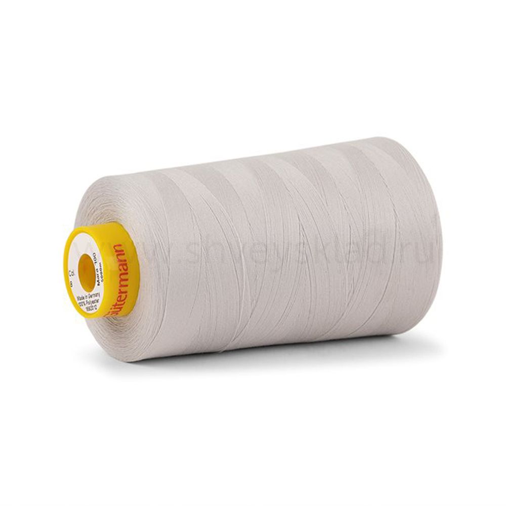 Нитка Gutermann Mara 120 (5000 метров), 1 боб., универсальная | 008 суровый