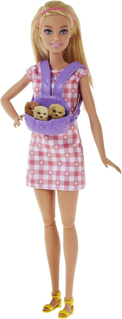 Кукла Барби с собакой и щенками / Barbie Doll and Pets