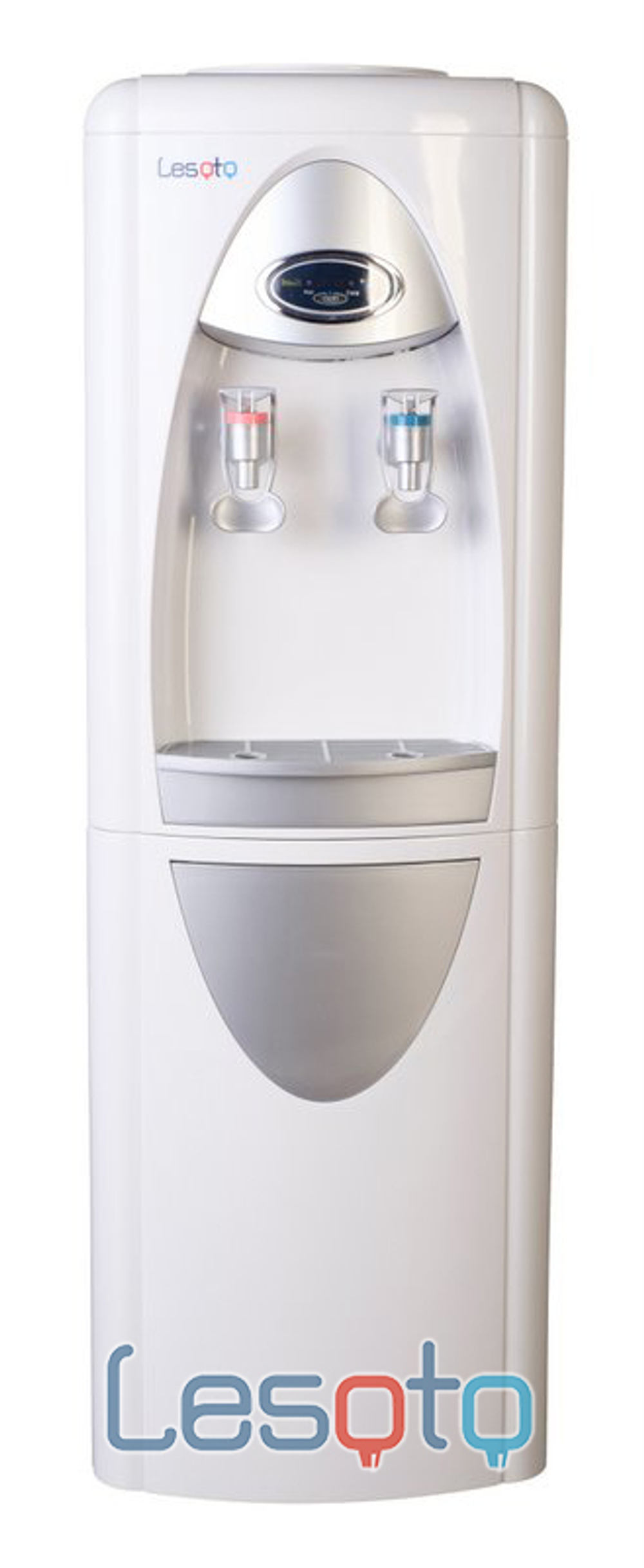 Кулер для воды LESOTO 444 LD white-silver