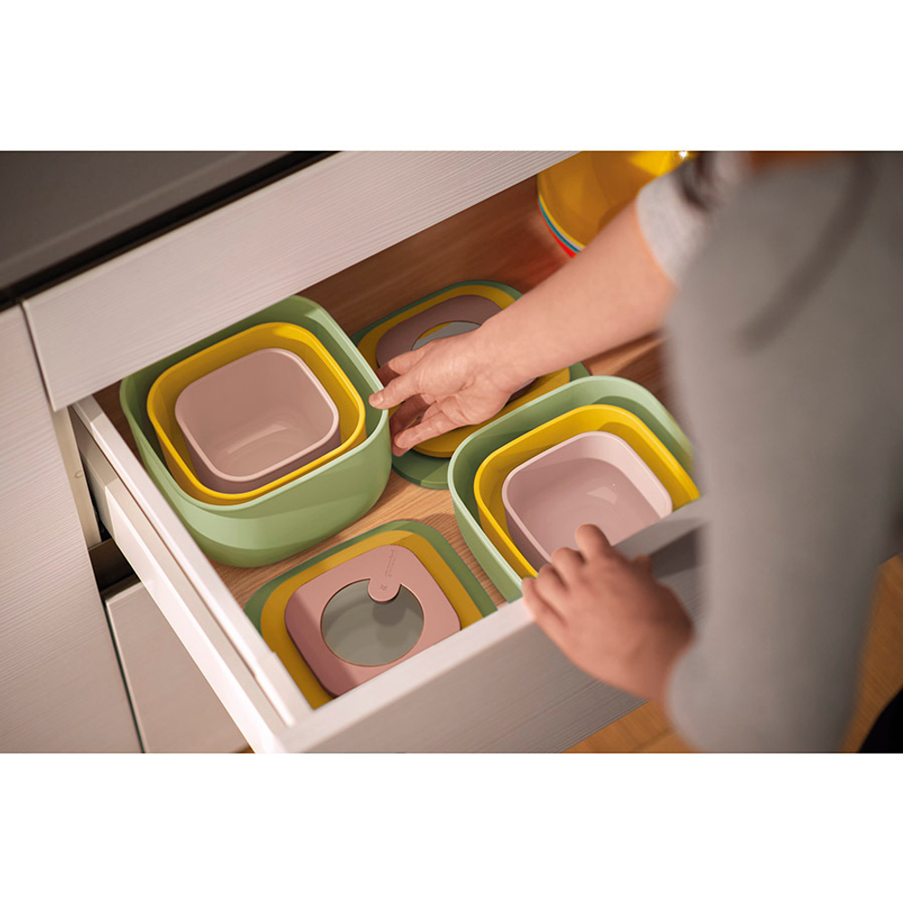 Контейнер для хранения store&more, 1,55 л, розовый