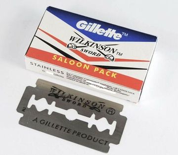 Лезвия для т-образной бритвы Gillette Wilkinson Sword 10 шт