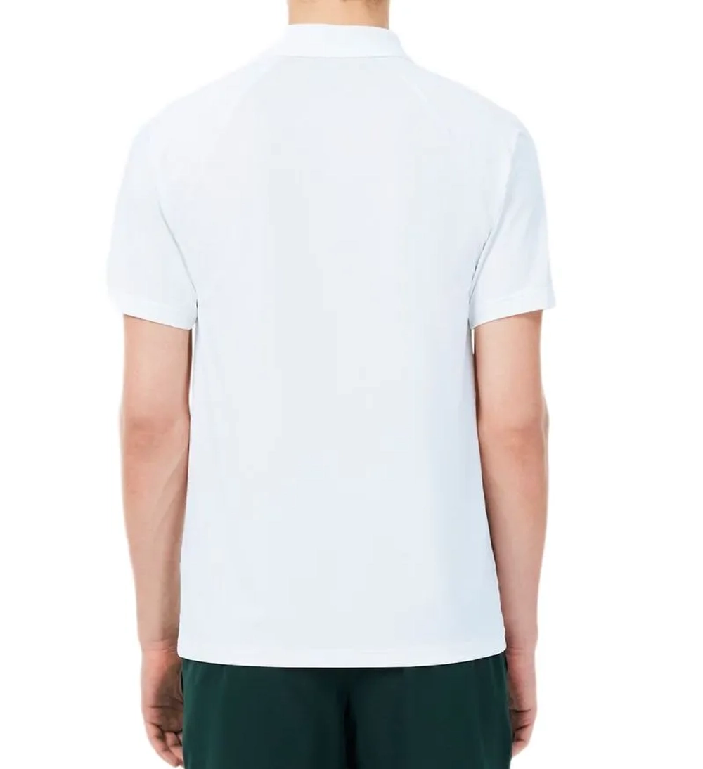 Мужское теннисное поло Lacoste Tennis x Daniil Medvedev - white