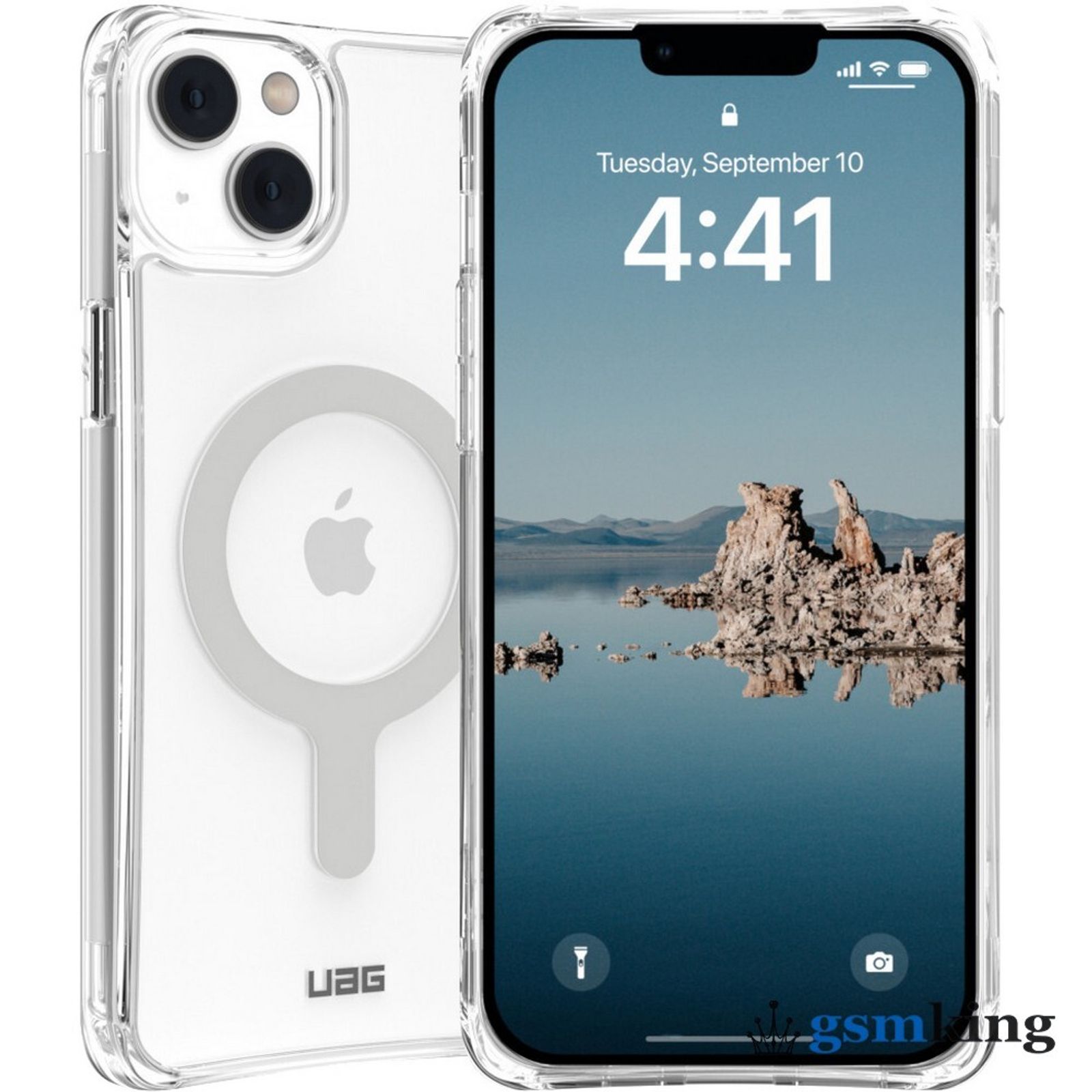 UAG Plyo with MagSafe Series Case for Apple iPhone 14 Plus Ice (Прозрачный) 114069114343