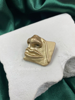 Пуговицы Скиап. "Лицо" античное золото