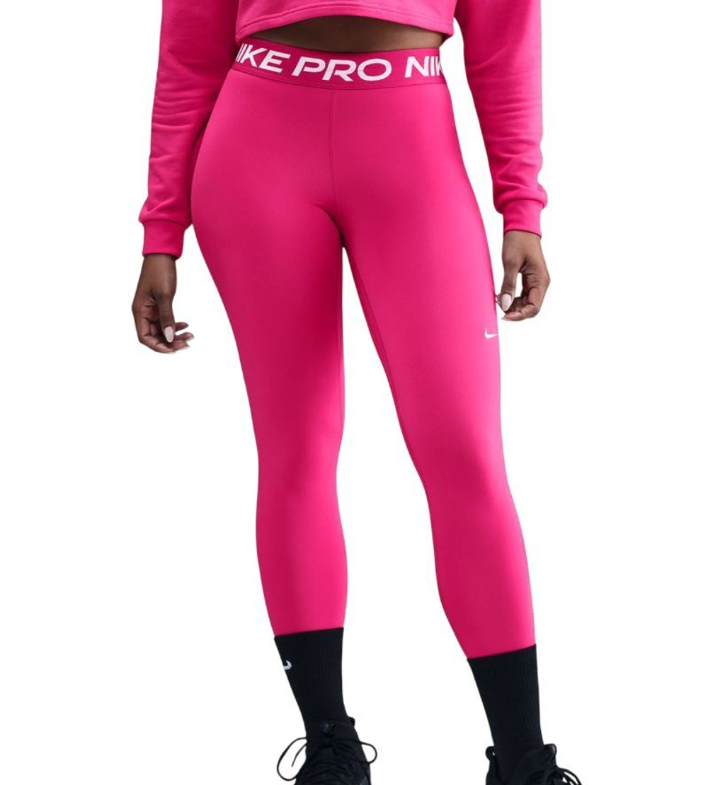 Леггинсы Nike Pro 365 - rush pink/white