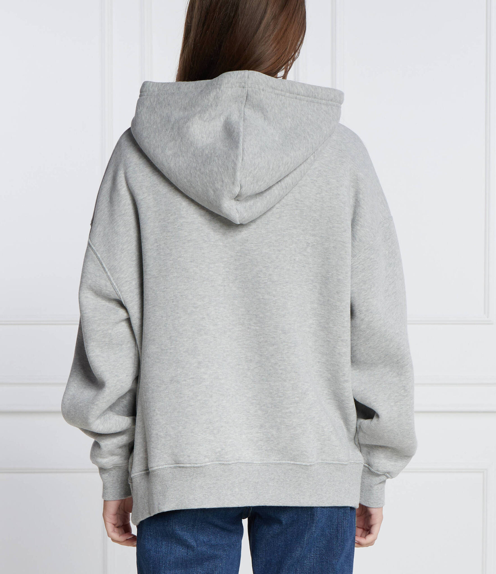 Худи VARSITY LONG ZIP UP Tommy Hilfiger - серый(WW0WW39801)