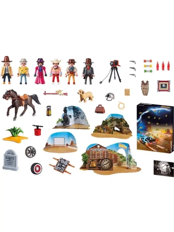 Набор Адвент календарь Назад в будущее Playmobil 70576