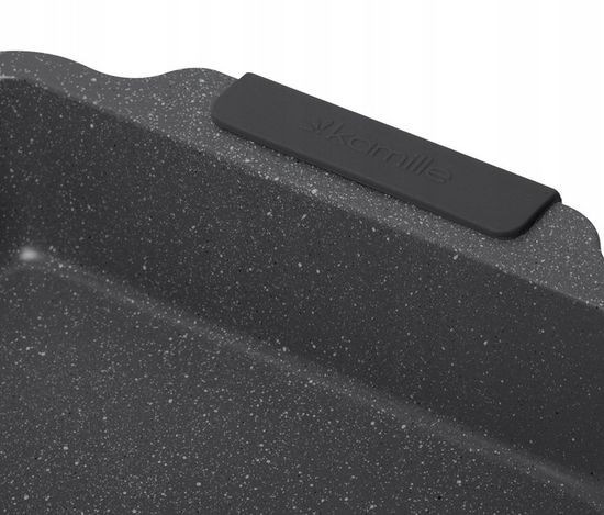 Форма для запекания Kamille KM-6027A (46х30х6 см) из углеродистой стали с мраморным покрытием