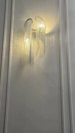 Wall design lamp Stream by Terzani (Silver)