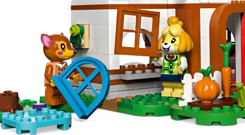 Конструктор LEGO Animal Crossing 77049 Посещение дома Изабель