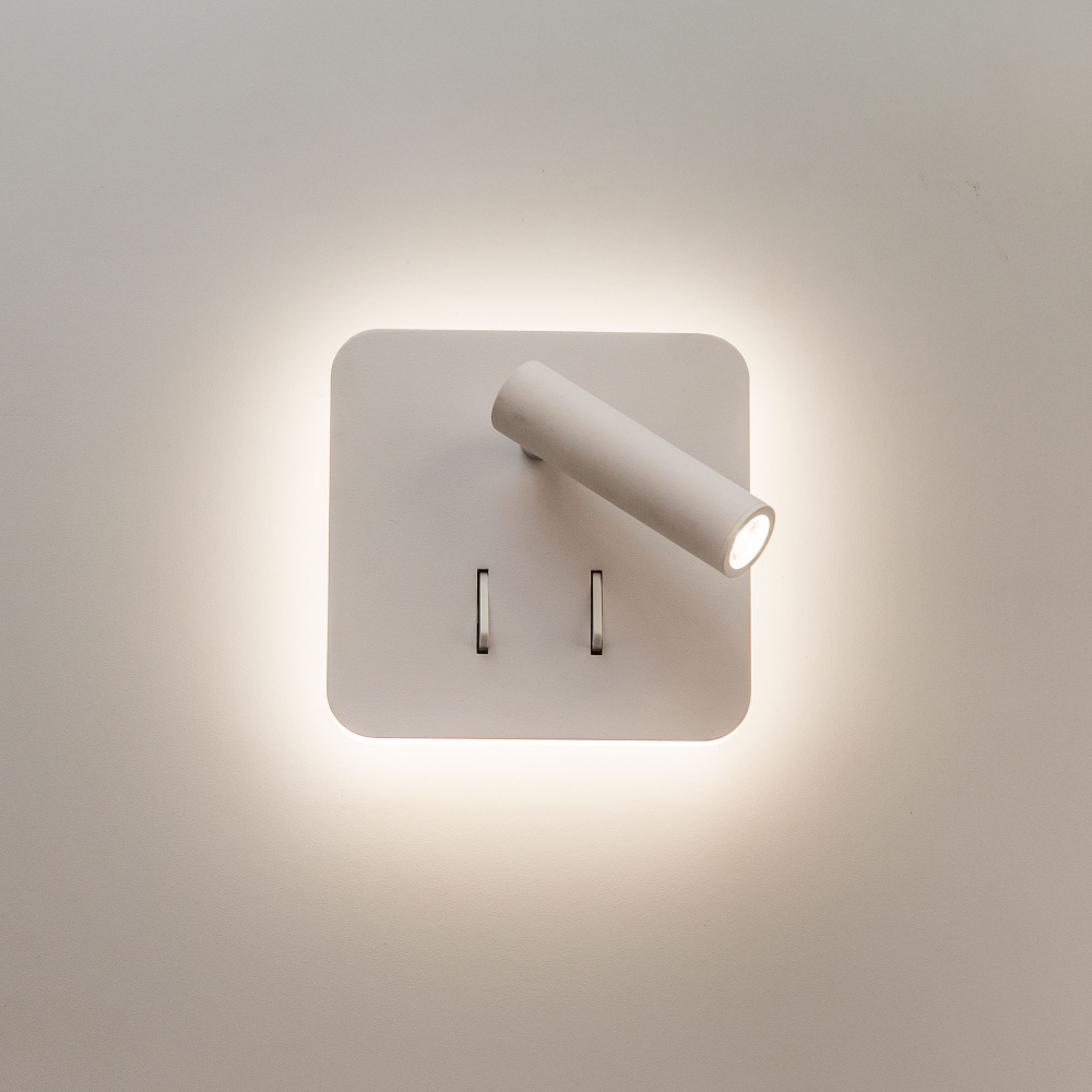 Citilux Декарт CL704420 LED Бра с выключателем Белое