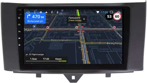 Магнитола для Smart ForTwo/ForFour 2012-2015 - GT9-9251 на Android 10