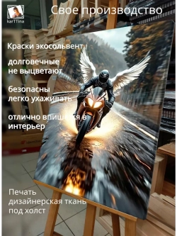 Картина "Крылья скорости", модульная 30х40см 1шт.