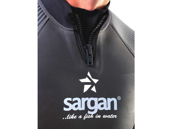 Гидрокостюм Sargan Nero 2.0 Shorty men 3 мм черный красная отстрочка