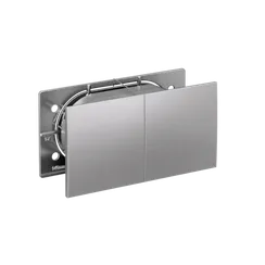 Розетка с крышкой Systeme Electric AtlasDesign Алюминий ATN000328