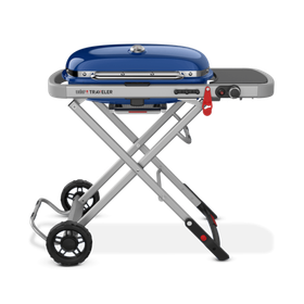 Газовый гриль Weber Traveler, синий