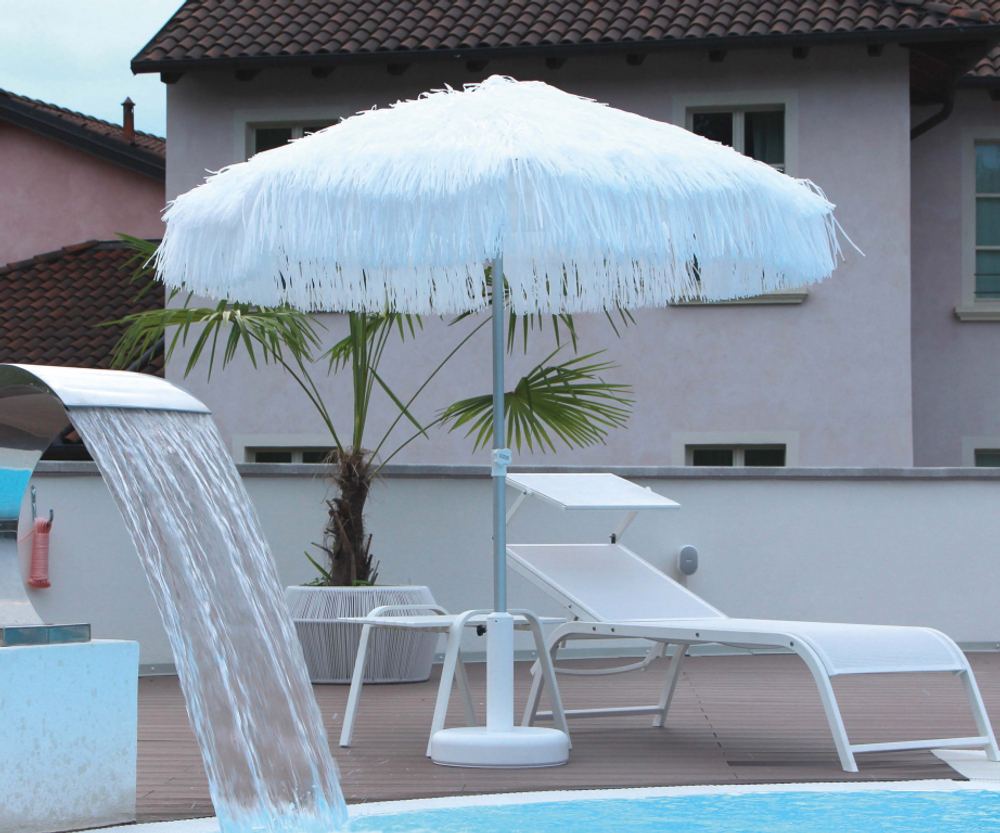 Зонт пляжный профессиональный Ø2 м Magnani Kenia, белый