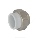 Муфта PP-R комбинированная разъемная белая Дн 32х1" ВР усиленная VALFEX 10155025У