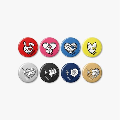 (ПРЕДЗАКАЗ) товары XLOV - Serving-X ASIA TOUR IN SEOUL OFFICIAL MD RANDOM PIN BUTTON